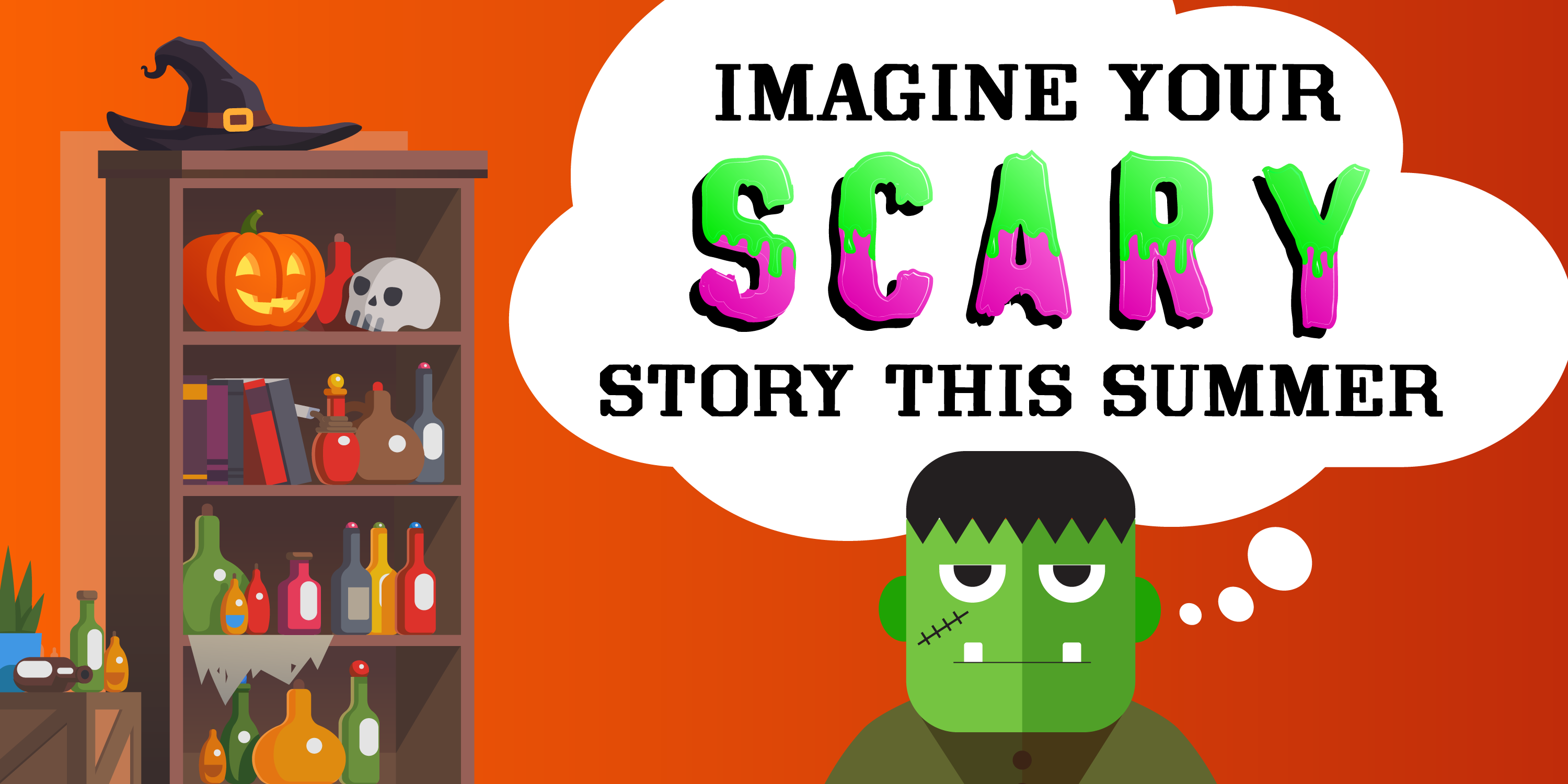 Imagine Your Scary Story This Summer