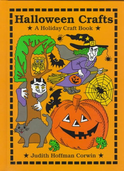 Cover art for Halloween crafts / Judith Hoffman Corwin.