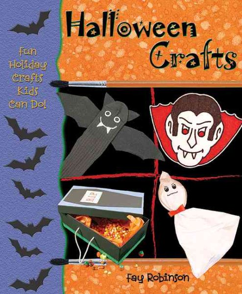 Cover art for Halloween crafts / Fay Robinson.