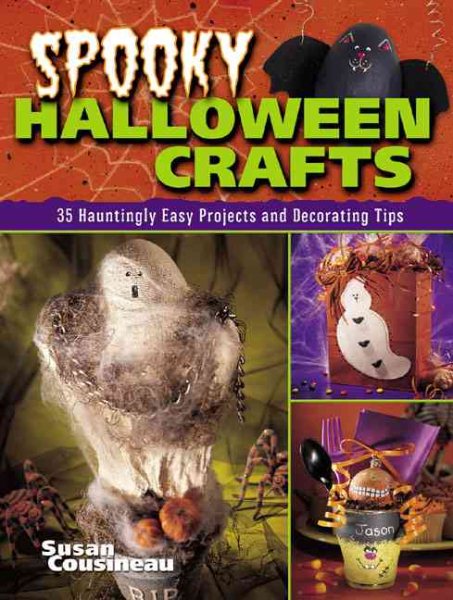 Cover art for Spooky Halloween crafts / by Susan Cousineau.