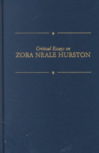Cover art for Critical essays on Zora Neale Hurston / edited by Gloria L. Cronin.