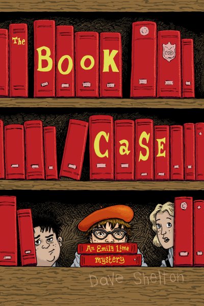 Cover art for The Book Case: an Emily Lime mystery / by Dave Shelton.