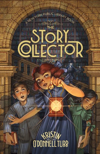 Cover art for The story collector / Kristin O'Donnell Tubb   with illustrations by Iacopo Bruno.