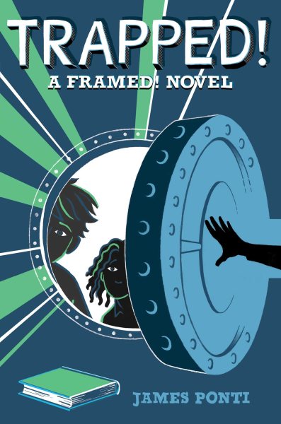 Cover art for Trapped! : a Framed! novel / by James Ponti.
