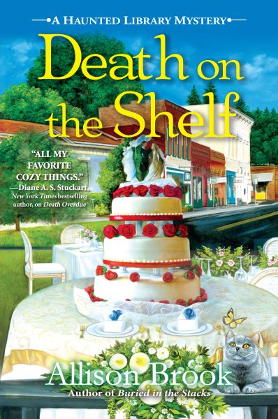 Cover art for Death on the shelf / Allison Brook.