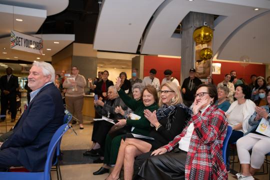 100 Year Kickoff - Photo of the audience, featuring several members of the Sorosis Women's Club of Orlando