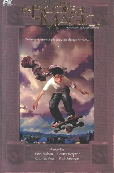 Cover art for The books of magic / writer