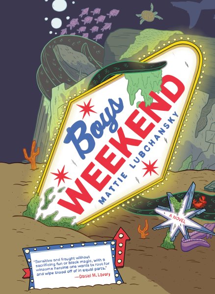 Cover art for Boys weekend / Mattie Lubchansky.