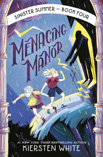 Cover art for Menacing manor / Kiersten White.