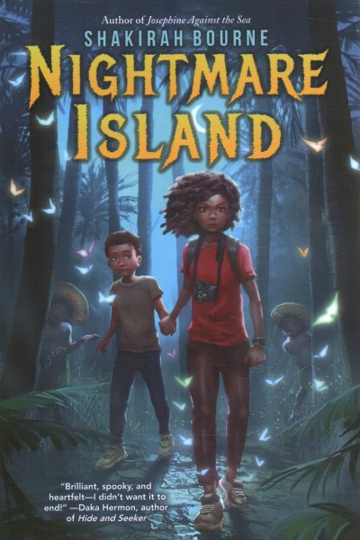 Cover art for Nightmare island / Shakirah Bourne.