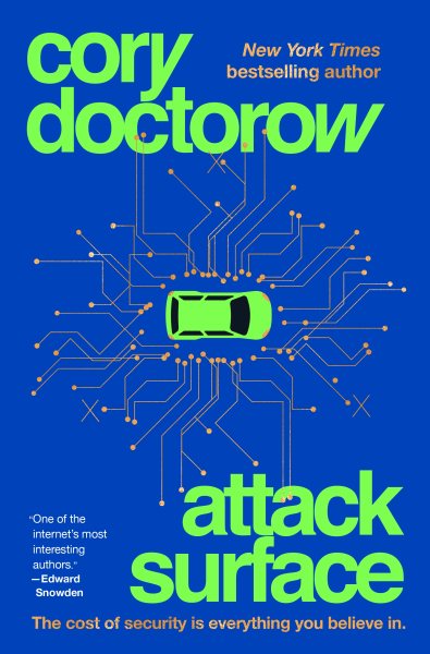 Cover art for Attack surface / Cory Doctorow.