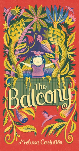 Cover art for The balcony / Melissa Castrillón.