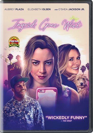 Cover art for Ingrid goes west [DVD videorecording] / Star Thrower Entertainment presents a 141 Entertainment Porduction a Might Engine production   produced by Jared Ian Goldman [and five others]   written by Matt Spicer