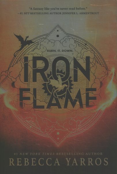 Cover art for Iron flame / Rebecca Yarros.