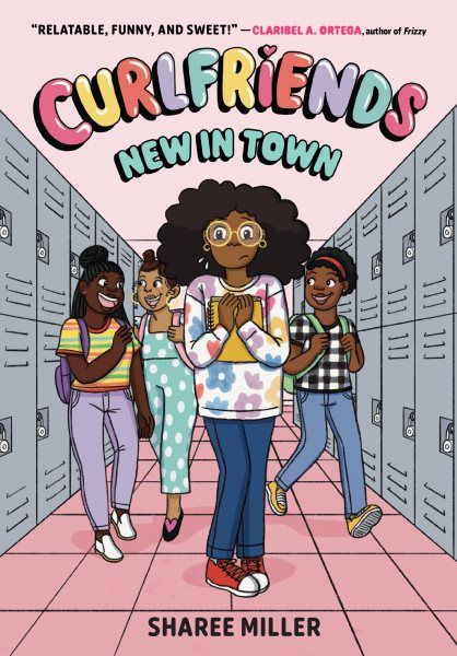 Cover art for Curlfriends. New in town / Sharee Miller   coloring by Luke Healy.