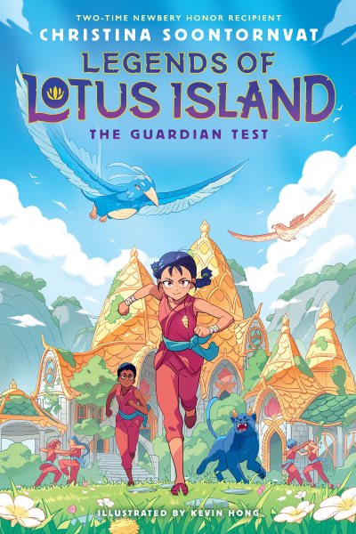 Cover art for Legends of Lotus Island. The Guardian test / by Christina Soontornvat   illustrated by Kevin Hong.