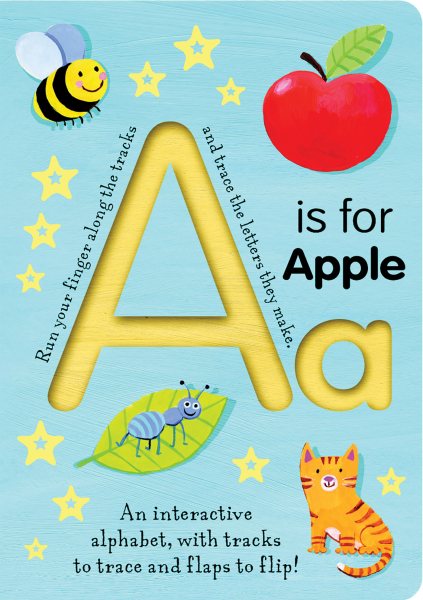 Cover art for A is for apple [BOARD BOOK] / [illustrations