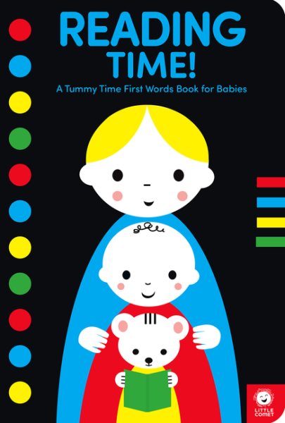 Cover art for Reading time! [BOARD BOOK] : a tummy time first words book for babies.