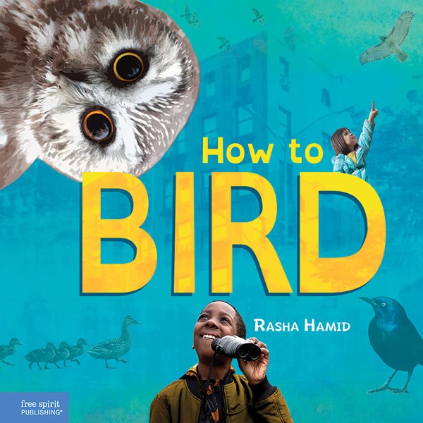 Cover art for How to bird / Rasha Hamid.