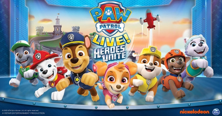 Paw Patrol Live! Heroes Unite.