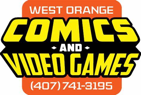 West Orange Comics and Video Games logo, 407-741-3195