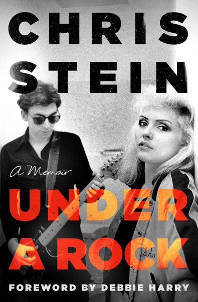 Cover art for Under a rock / Chris Stein   foreword by Debbie Harry.