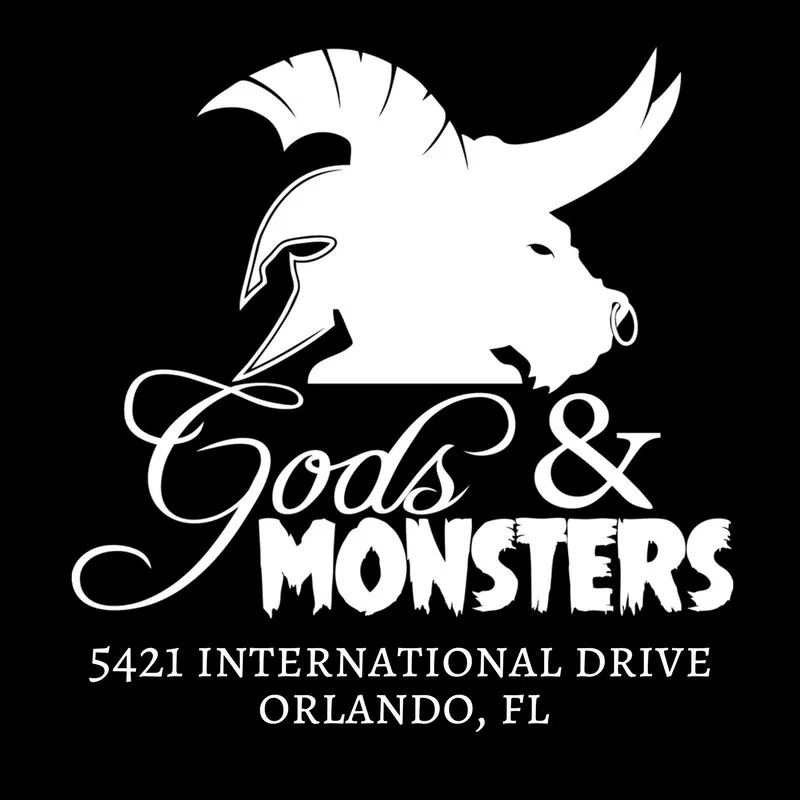 Gods & Monsters Logo
5421 International Drive Orlando, FL