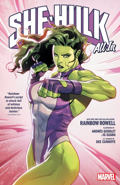 Cover art for She-Hulk. V. 5 : All in / Rainbow Rowell