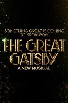 Cover art for The great Gatsby [CD sound recording] : a new musical : original Broadway cast recording / music