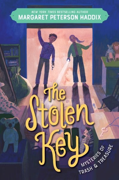 Cover art for The stolen key / Margaret Peterson Haddix.