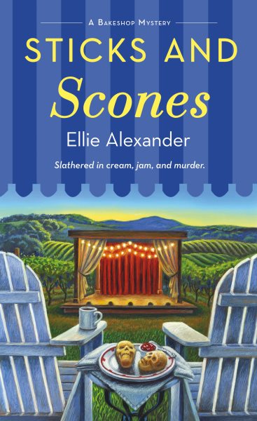 Cover art for Sticks and scones / Ellie Alexander.