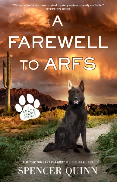 Cover art for A farewell to arfs / Spencer Quinn.