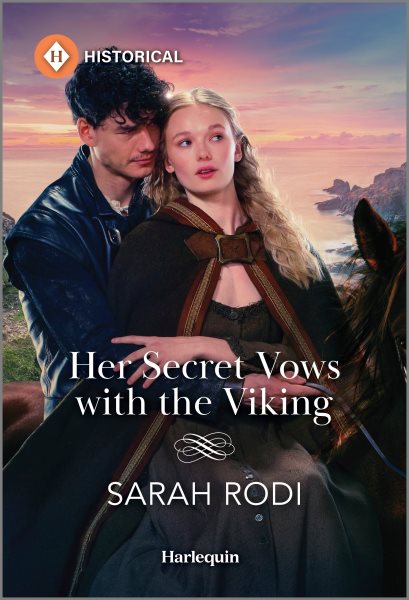 Cover art for Her secret vows with the viking / Sarah Rodi.