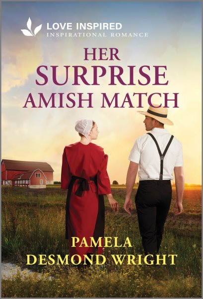 Cover art for Her surprise Amish match / Pamela Desmond Wright.