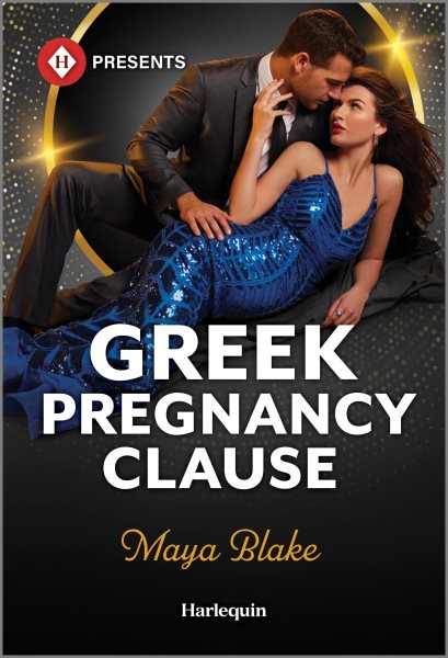 Cover art for Greek pregnancy clause/ Maya Blake.