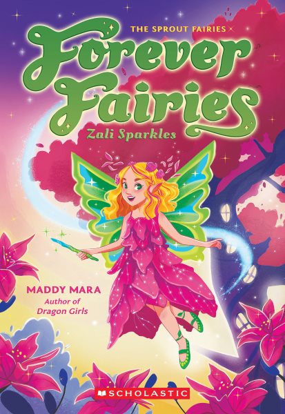 Cover art for Zali Sparkles / by Maddy Mara   illustrations by Cristina Gómez.