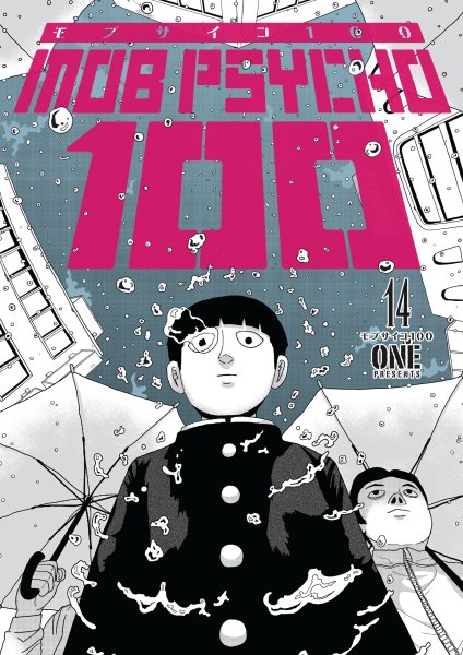 Cover art for Mob psycho 100. Volume 14 / ONE.