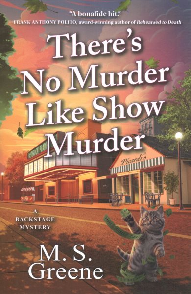 Cover art for There's no murder like show murder / M.S. Greene.