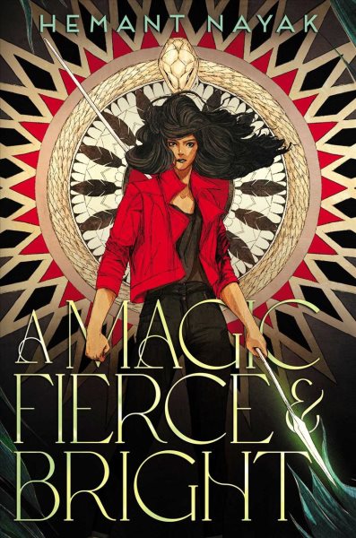 Cover art for A magic fierce & bright / Hemant Nayak.