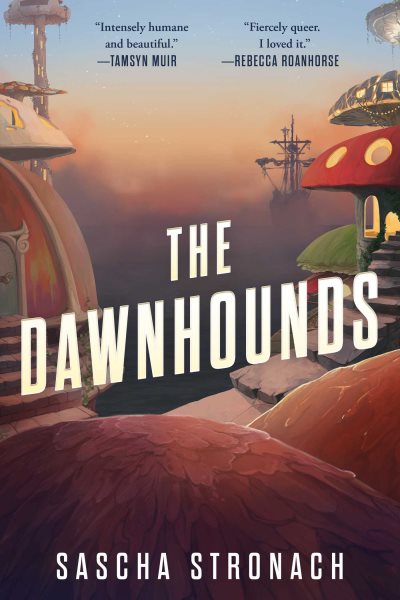 Cover art for The dawnhounds / Sascha Stronach.