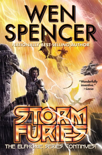 Cover art for Storm furies / Wen Spencer.