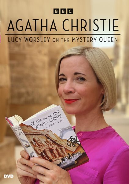 Cover art for Agatha Christie [DVD videorecording] : Lucy Worsley on the mystery queen / produced and directed by Eleanor Scoones