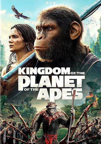 Cover art for Kingdom of the planet of the apes [DVD videorecording] / 20th Century Studios presents   an Oddball Entertainment / Jason T. Reed Entertainment production   a Wes Ball film   directed by Wes Ball   written by Josh Friedman   produced by Wes Ball