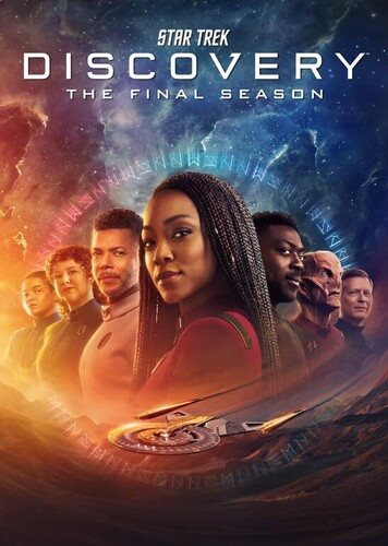 Cover art for Star trek: Discovery. Season 5 : The final season5 [DVD videorecording] / a CBS Studios production   created by Bryan Fuller & Alex Kurtzman   Secret Hideout   Roddenberry Entertainment   Paramount+   CBS Studios.