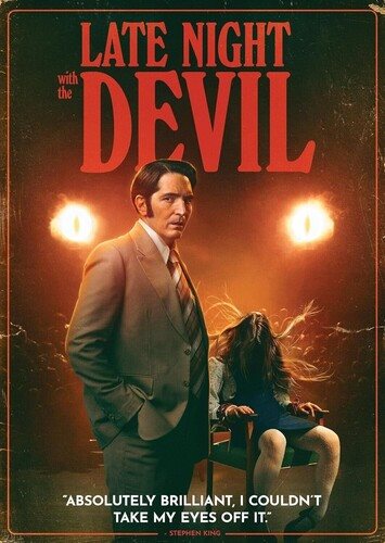 Cover art for Late night with the devil [DVD videorecording] / written and directed by Colin Cairnes & Cameron Cairnes   producers