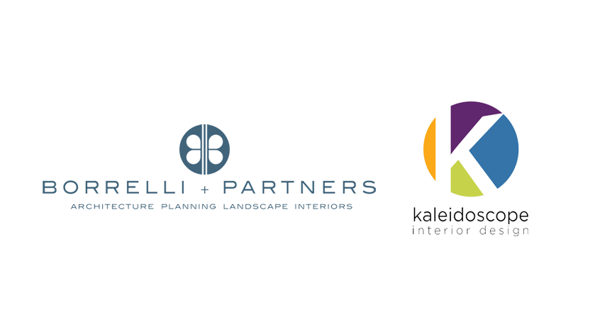 Borrelli + Partners and Kaleidoscope Interior Design Logos