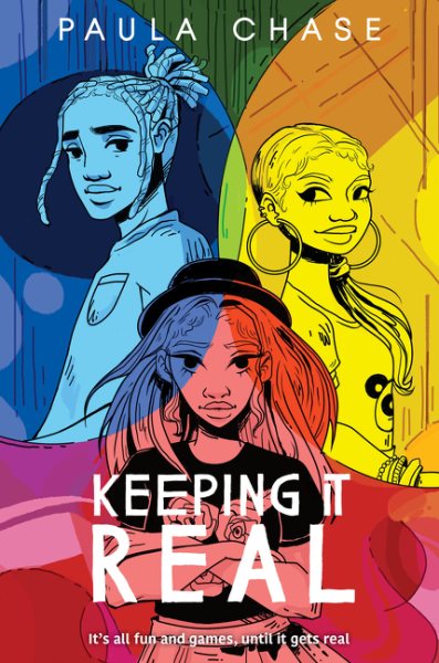 Cover art for Keeping it real / by Paula Chase.