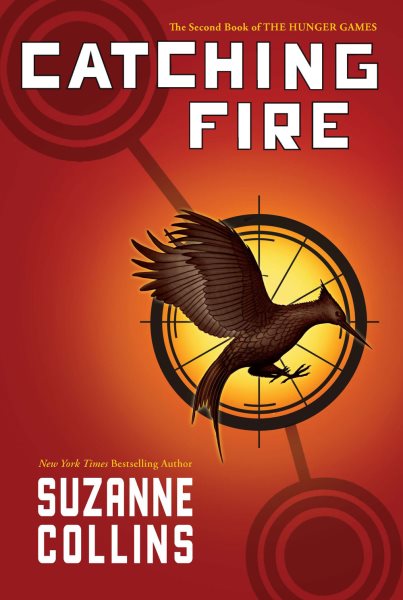 Cover art for Catching fire / Suzanne Collins.