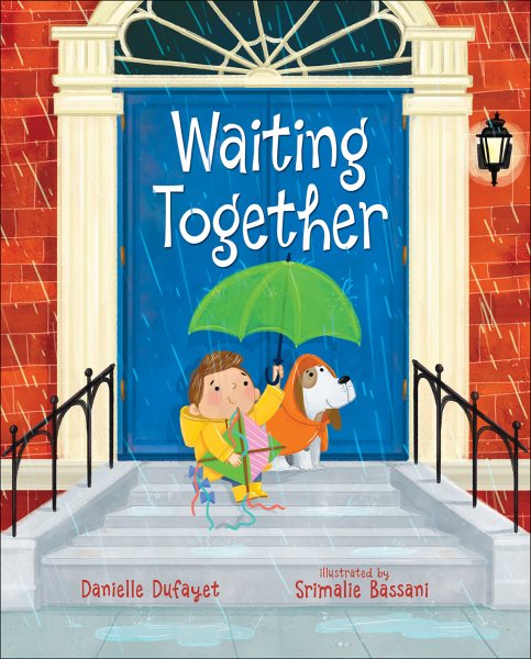 Cover art for Waiting together / Danielle Dufayet   illustrated by Srimalie Bassani.