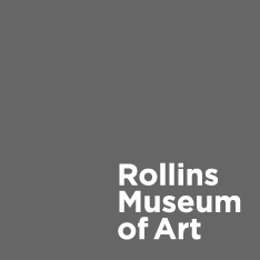 Gray background with the text "Rollins Museum of Art" in the lower right corner.